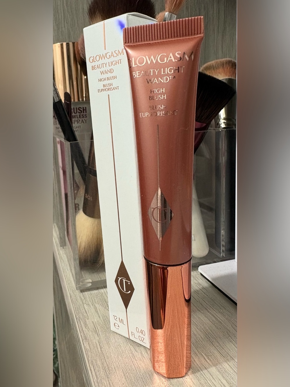 Charlotte Tilbury Pinkgasm Blush Highlighter
